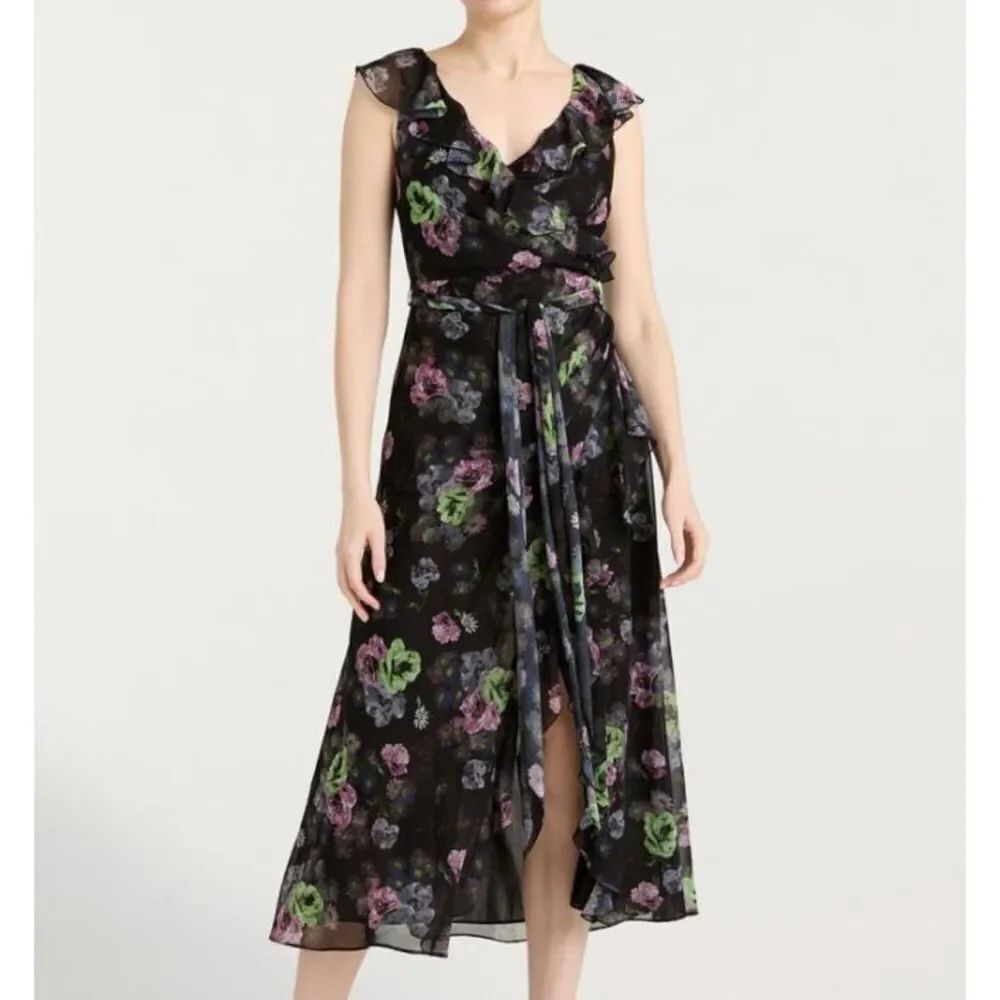 Cinq à Sept Midi | Laure Dress Midnight Multi size 8-D7